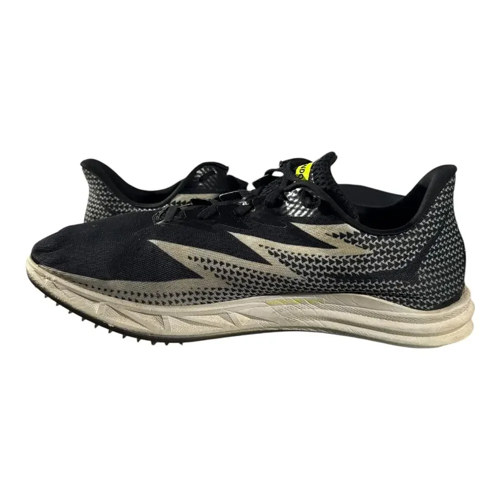 Hoka One Men’s Crescendo MD Black Running Track Sneakers 1134520 BWHT Size 12 W - Picture 8 of 10